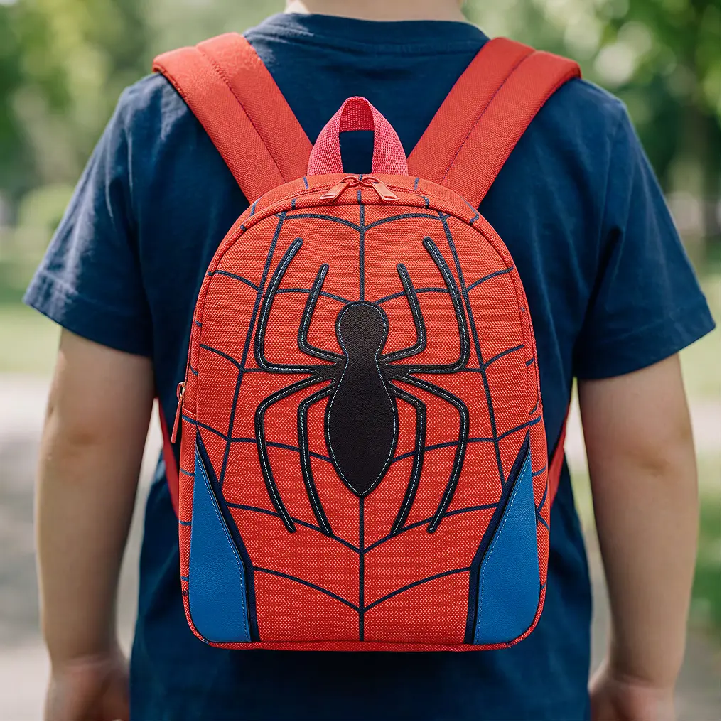 Small kids' bag with character prints