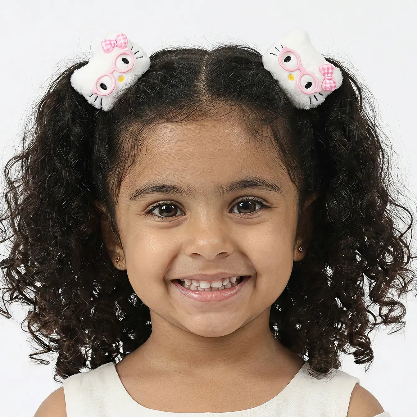 Velvet Kitty hair clip