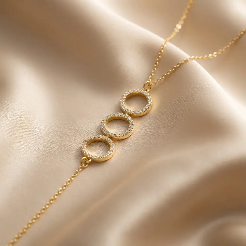 Trilogy Gold Plated Chain