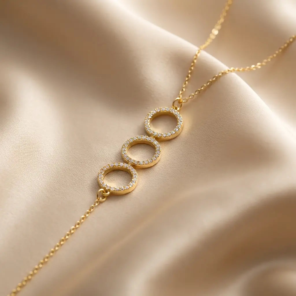 Trilogy Gold Plated Chain