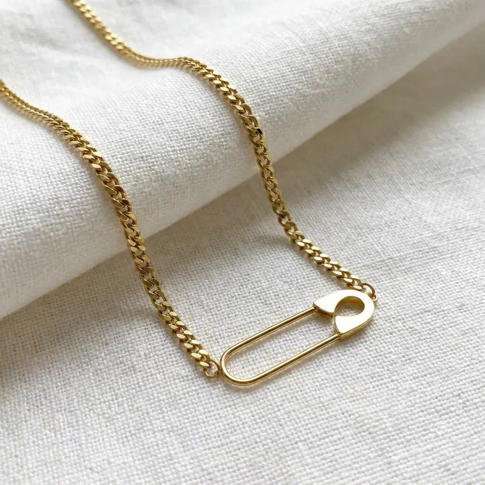 Stainless steel connected link chain