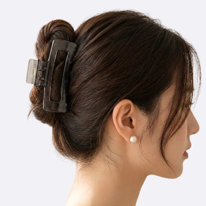 مشبك شعر مستطيل هادئ