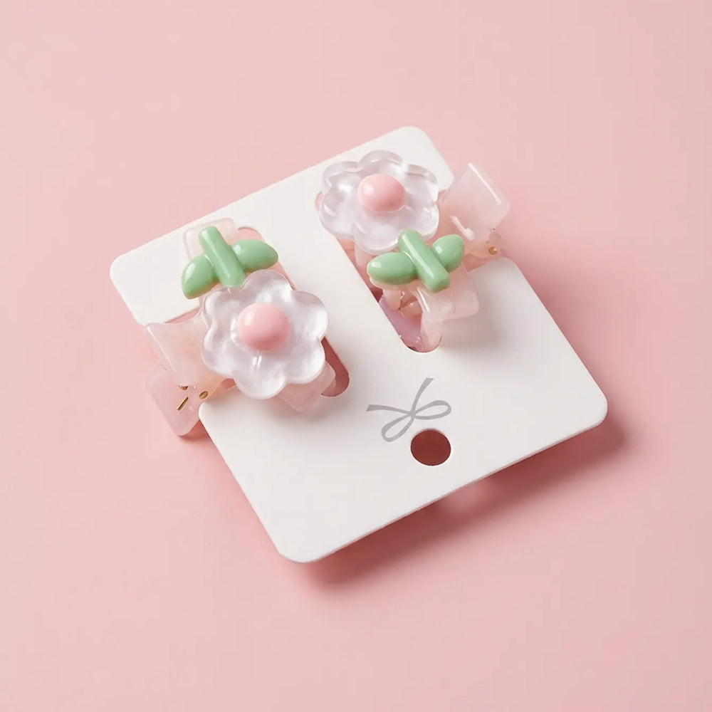 Jelly Flower Clips Set
