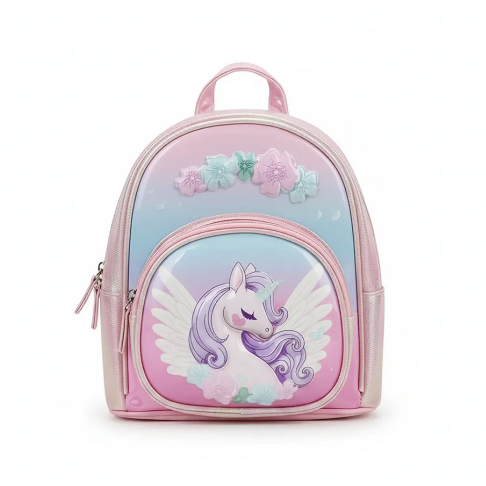A charming unicorn backpack for kids, suitable for occasions and outings.