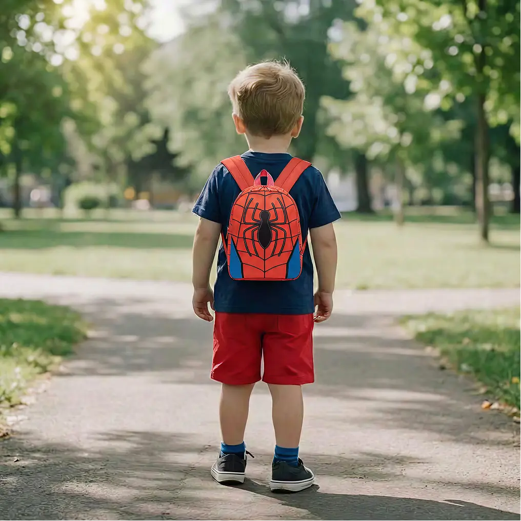 Small kids' bag with character prints