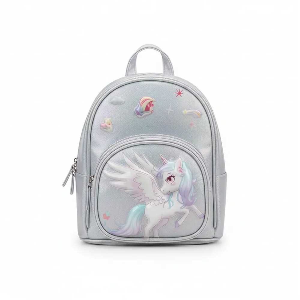 A charming unicorn backpack for kids, suitable for occasions and outings.