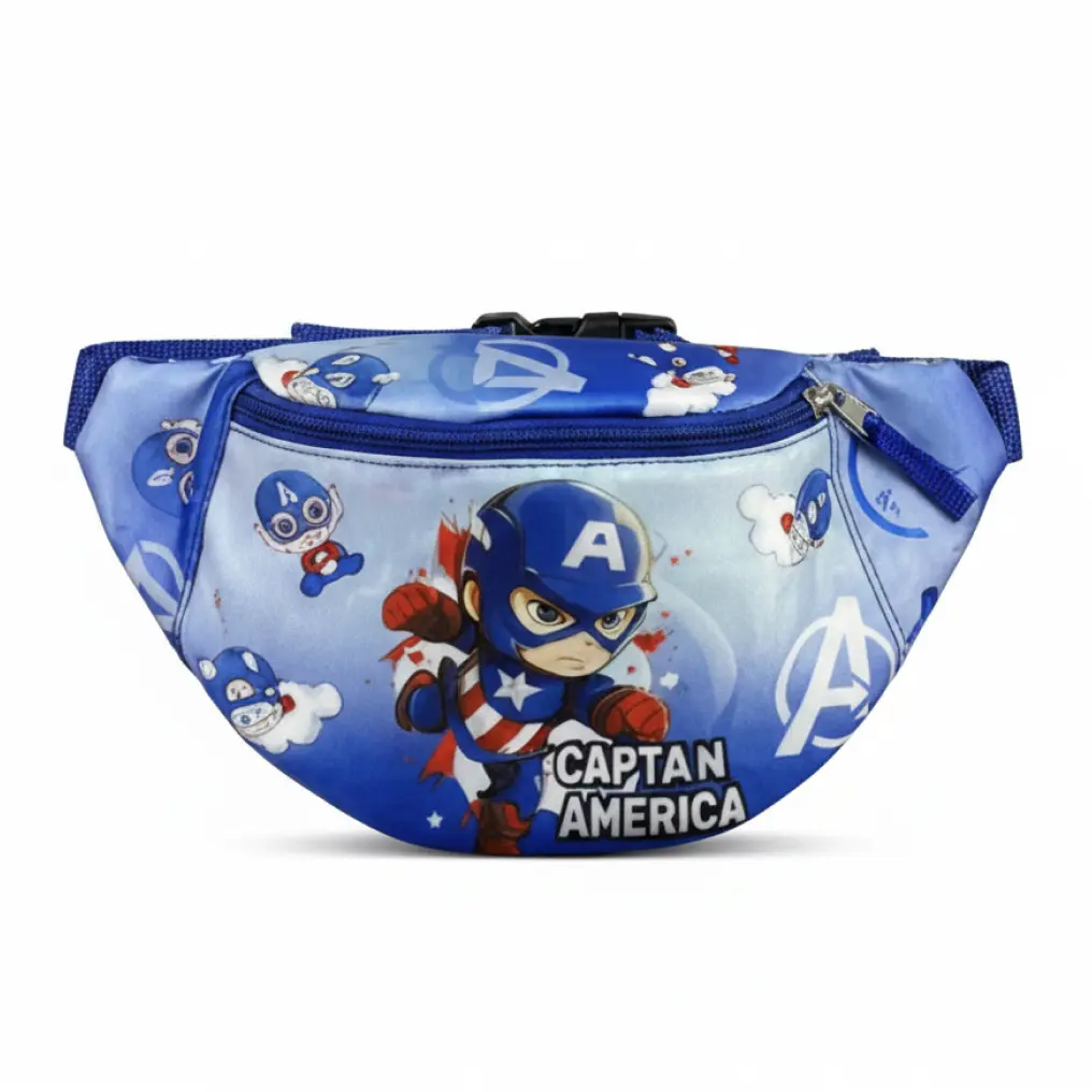 Kids' Fanny Pack with Superhero Prints