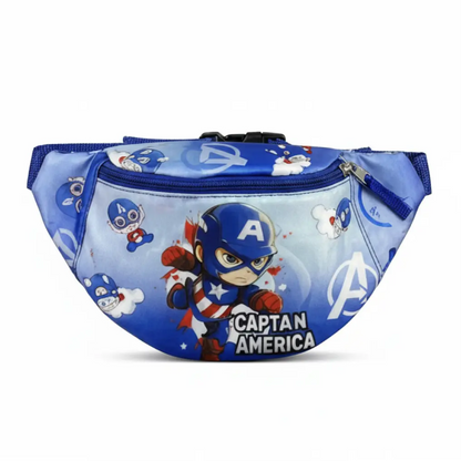 Kids' Fanny Pack with Superhero Prints