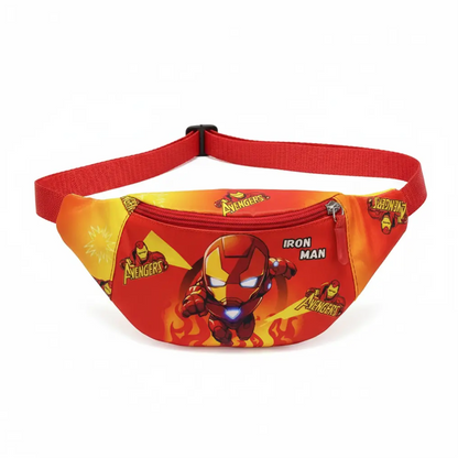 Kids' Fanny Pack with Superhero Prints