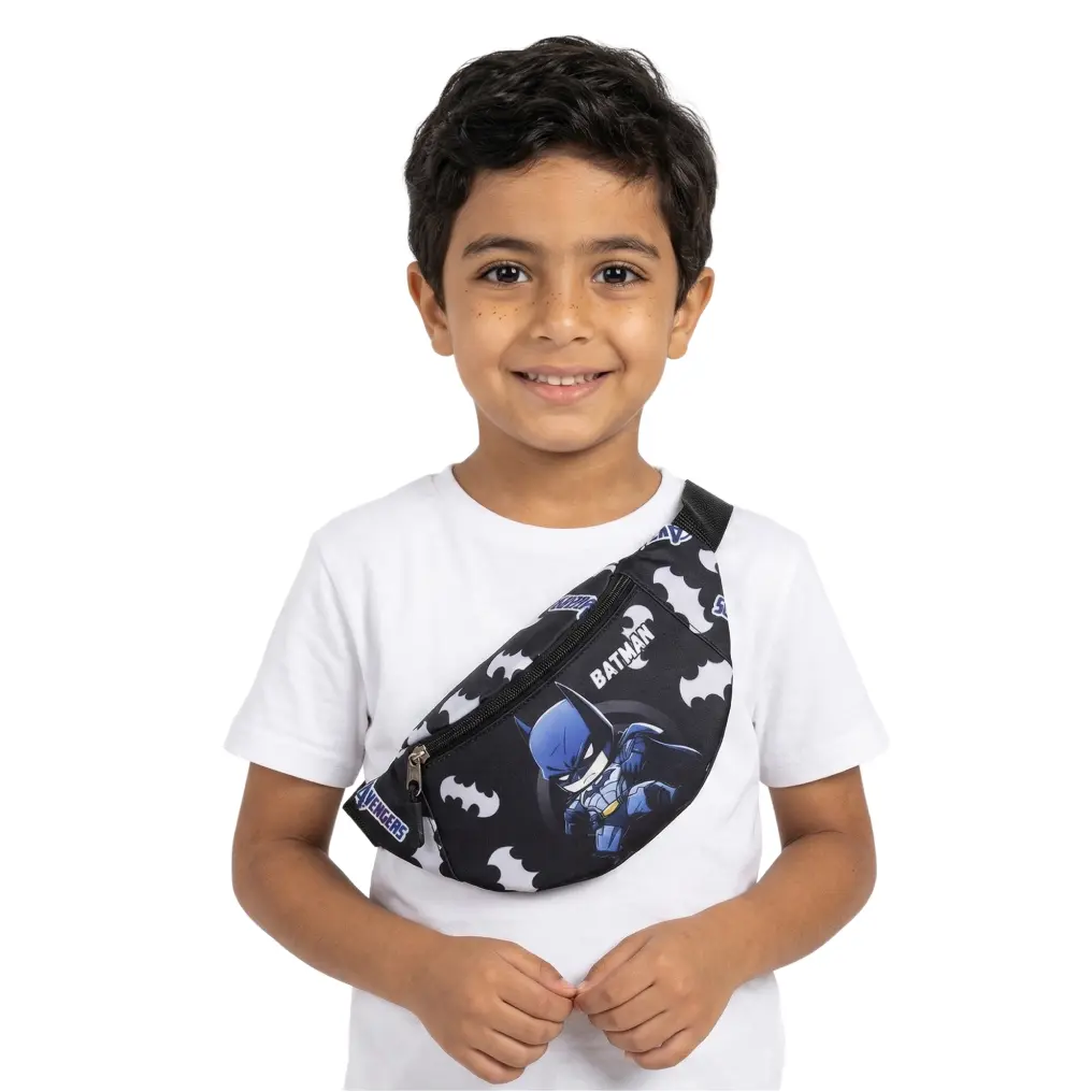 Kids' Fanny Pack with Superhero Prints