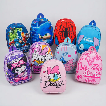 Small kids' bag with character prints