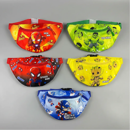 Kids' Fanny Pack with Superhero Prints