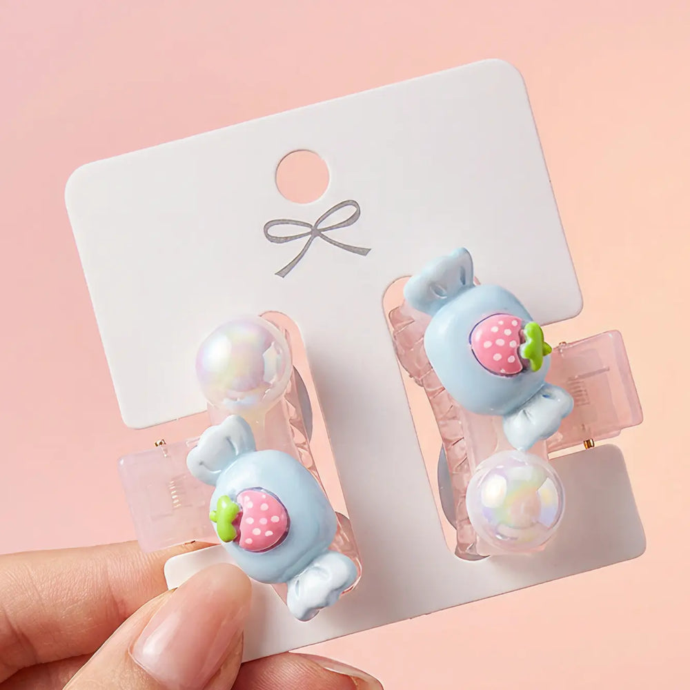 Candy hair clip (2 clips)