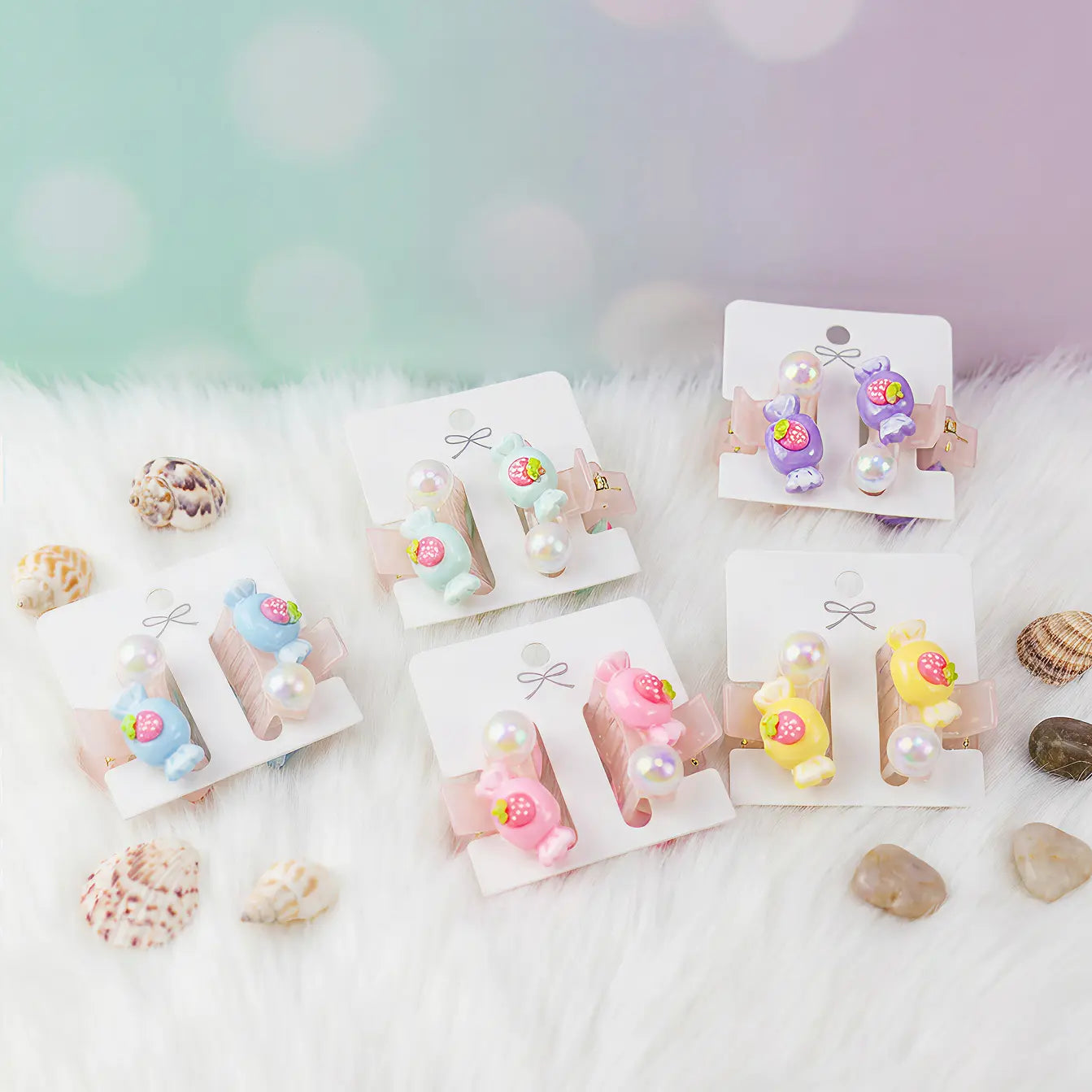Candy hair clip (2 clips)