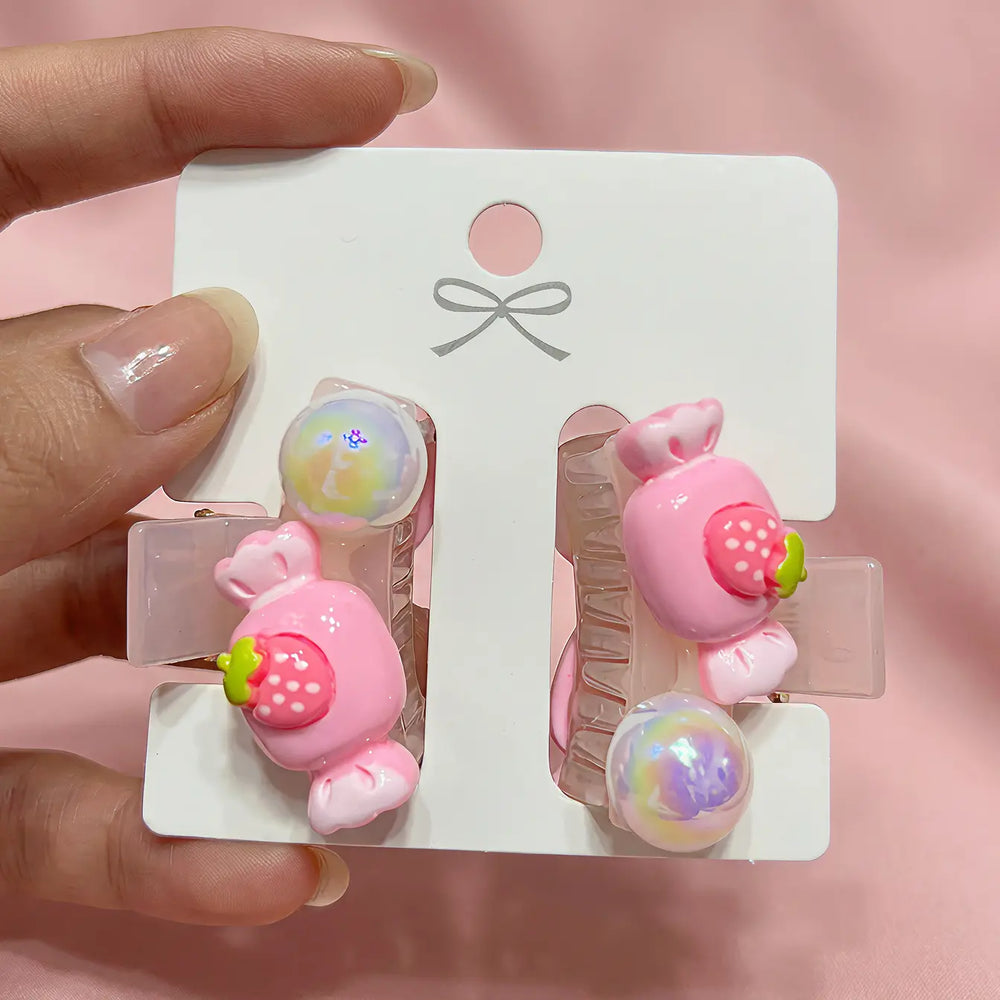 Candy hair clip (2 clips)