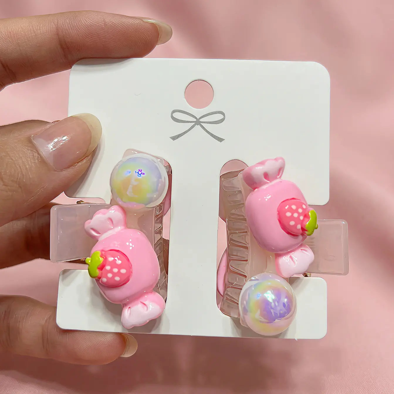 Candy hair clip (2 clips)