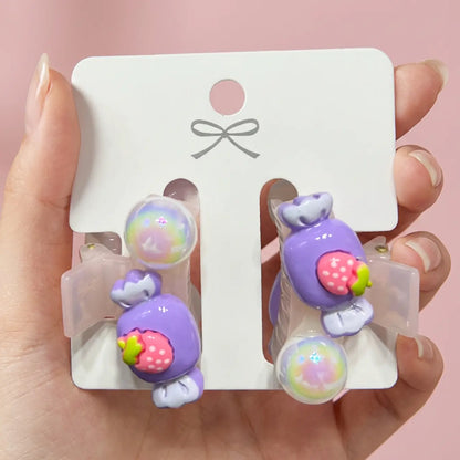 Candy hair clip (2 clips)