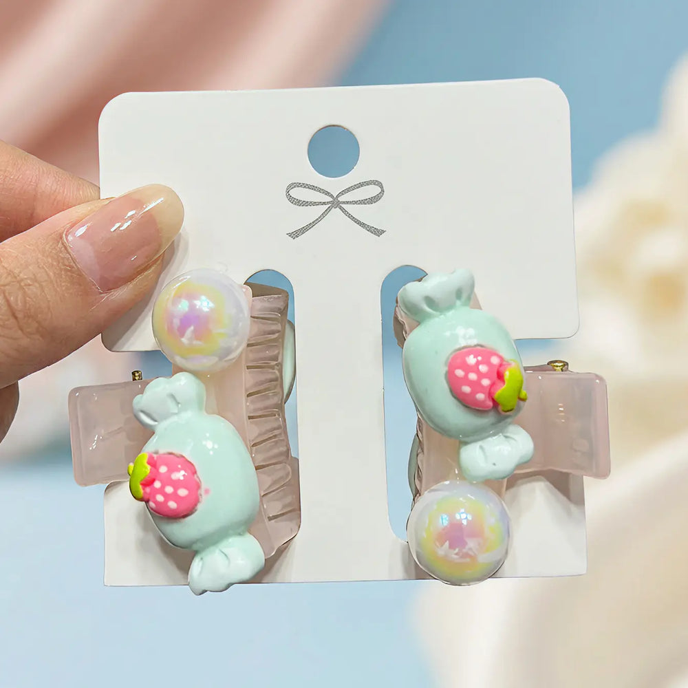 Candy hair clip (2 clips)