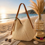 Boho Woven Summer Shoulder Bag